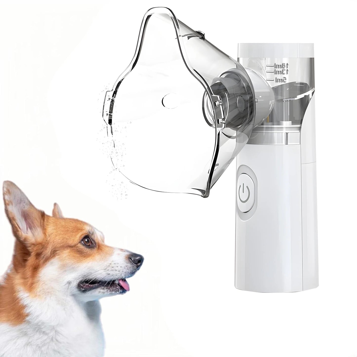 NEW Arrivals Pet Portable Nebulizer Machine Medical Atomizer Inhalator for Animal Silent Inhaler Humidifier  Nebulizer Pets Health Care Supplies