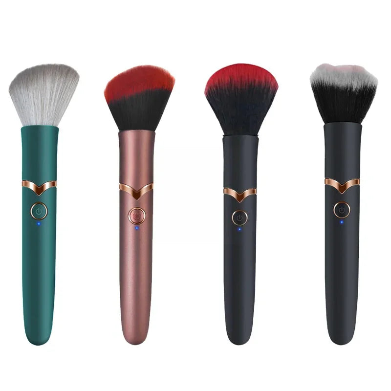 New Electric Makeup Brush Foundation Brush 10 Speeds Massage Vibration Loose Powder Blush for Face Makeup Beauty Tools