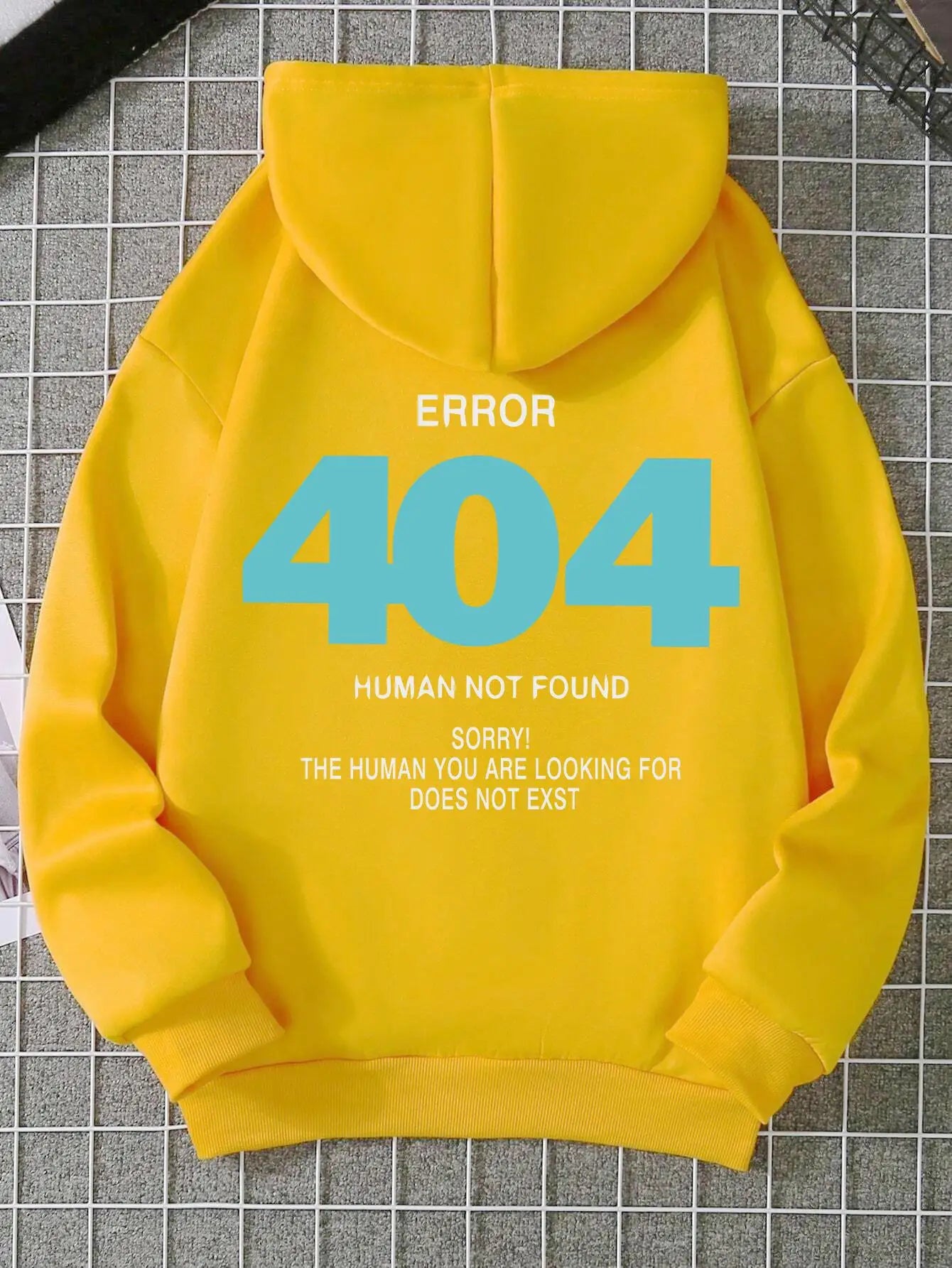 Error 404 Human Not Found sorry! Women's Hooded Fashion S-XXL Hoodies Fleece High Quality Sweatshirts Autumn Casual Sportswear