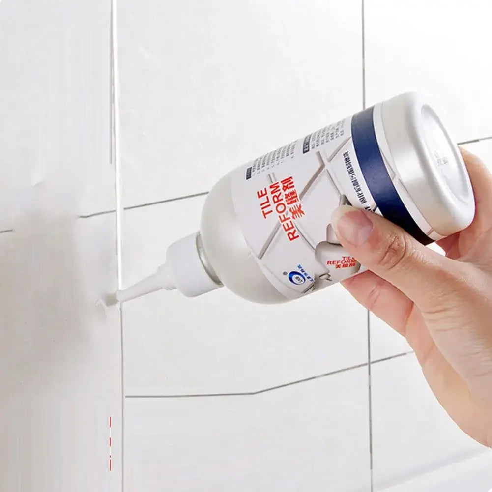 120ml Waterproof Tile Repair Filler Seam Beauty Agent Ceramic Tile Grout Repair Fill Gaps Kitchen Bathroom Specific Mildew Proof Home Repair Tools
