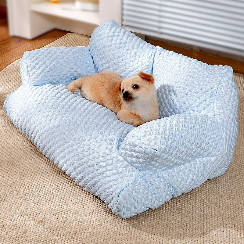 Washable Plush Size Sofa Beds for Pets, Warm Dog Nest, Cat Beds, Thicken Comfortable Cushion, Dog Sleep Furniture