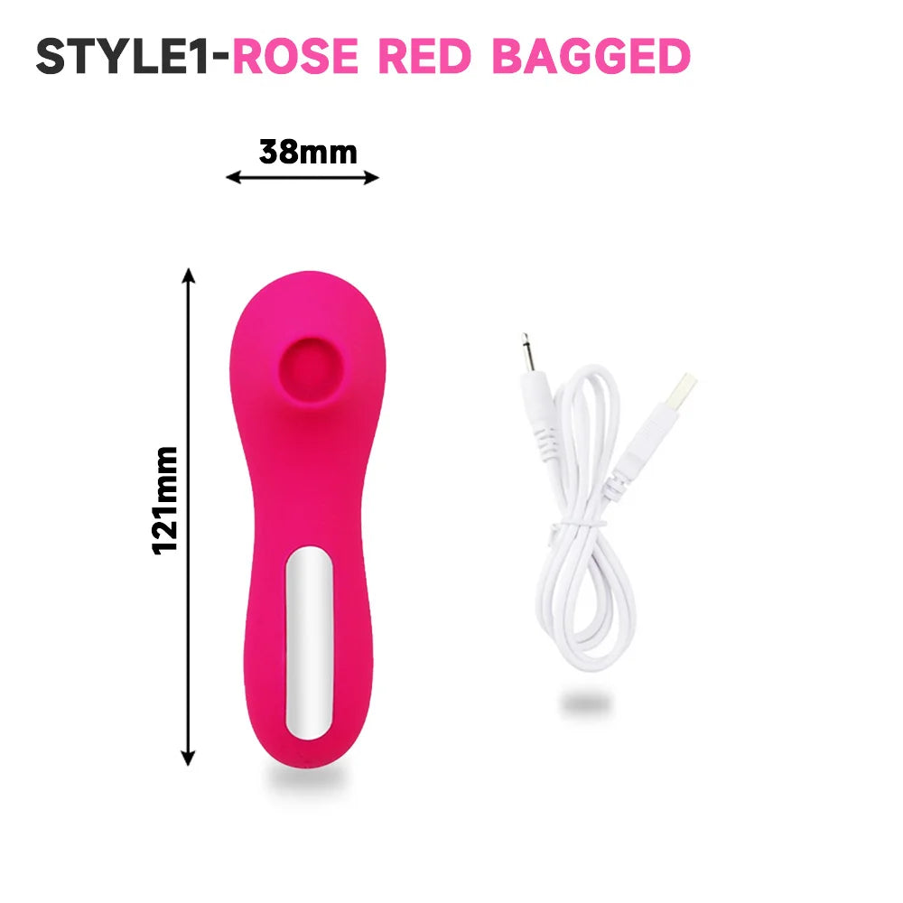 Woman Sex Clitoral Toy Mini G-spot Tongue Licking Sucking Vibrator Clitoris Sucker Pussy Dildo Fidget Toys Sex Toys for Girls 18+