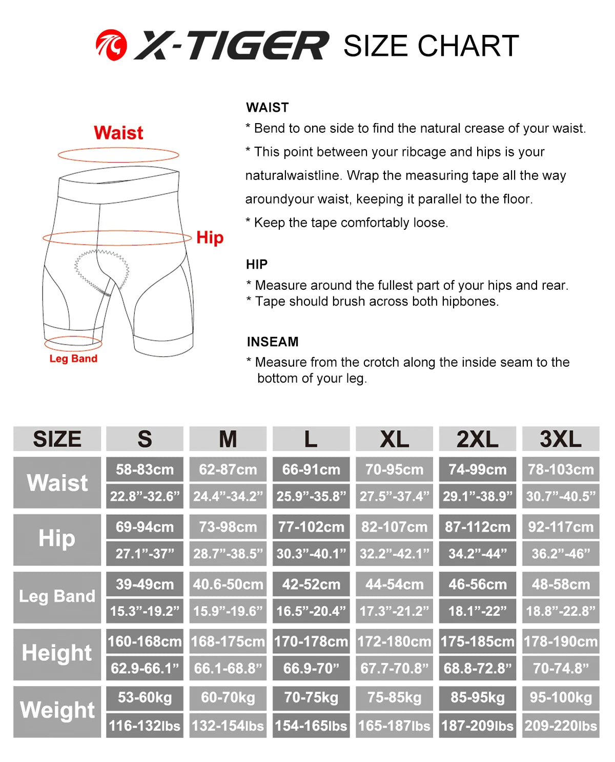 S-3XL Plus Size Cycling Underwear Gel Pad Breathable Non-Slip Men Cycling Shorts Shockproof Bicycle Under Pant MTB Road Bike Riding Shorts Male Sports Apparel Accessories