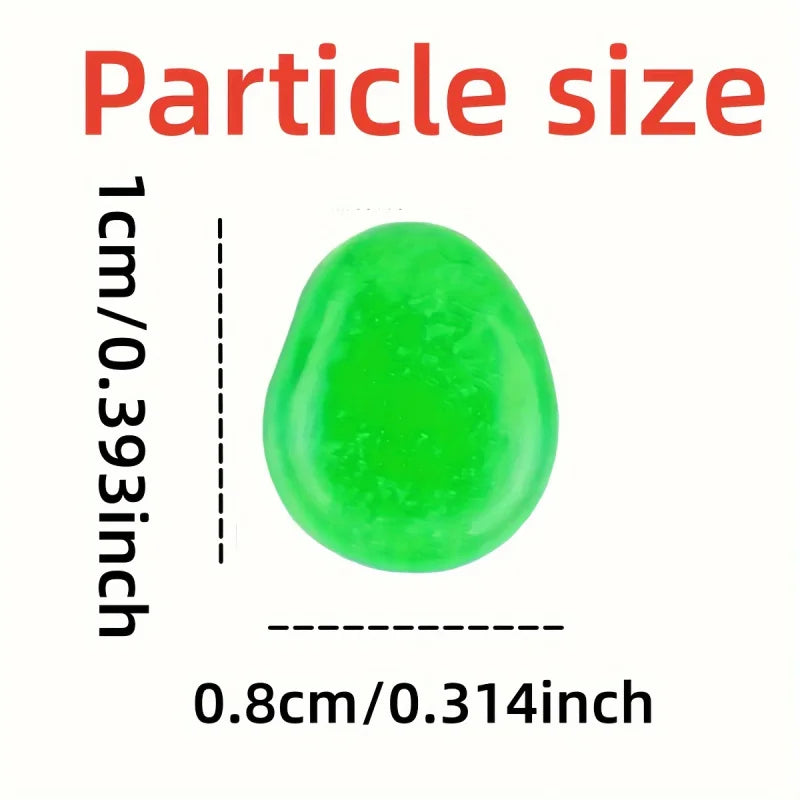 NEW 100PCS Set Glow In The Dark Pebbles, Resin Luminous Stones For Landscape, Garden Paths, Potted Plants, Parks, Aquarium Decor, Home Outdoor Garden Supplies