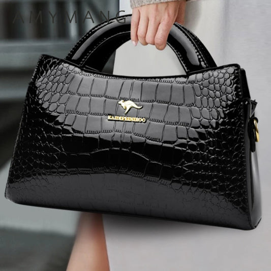 NEW Arrivals Australian Kangaroo Luxury Brand Alligator PU Leather Shoulder Crossbody Bag Clutch Hand Bags for Women Handbags New Style Luxury Bags