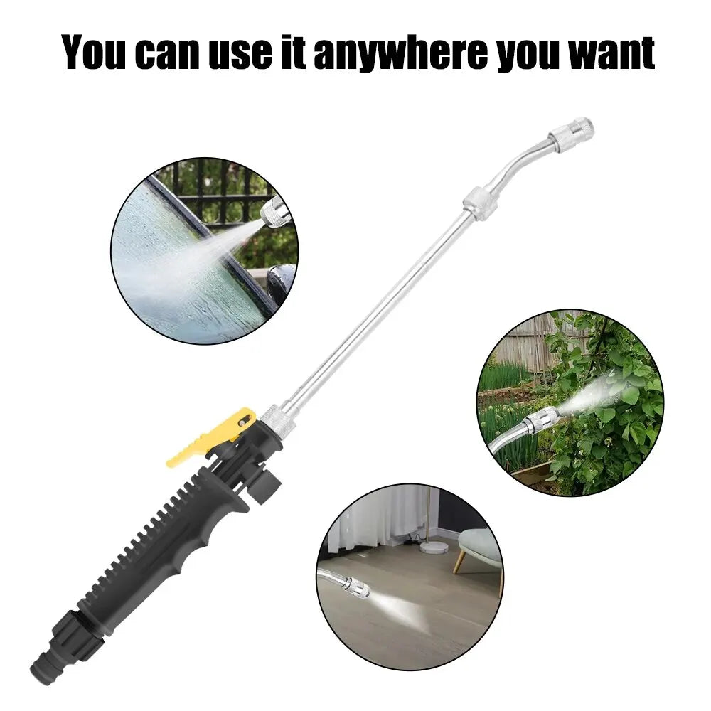 Watering Spray Sprinkler Hose Wand Nozzle Spray Atomizing Gun Water Jet Garden Washer Car High Pressure Gun Power Water
