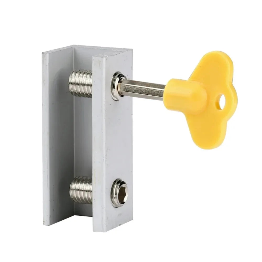 NEW Arrivals Babies Kids Pets Anti-Theft Limit Shutter Door Lock Adjustable Window Restrictor Lock Stopper Safety Locks Child Protection Baby Safety Device