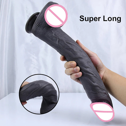 11inch Insertable Length Super Long Dildo Huge Penis Soft Silicone Big Suction Cup Anal Sex Toys For Woman Strapon Monster Dick