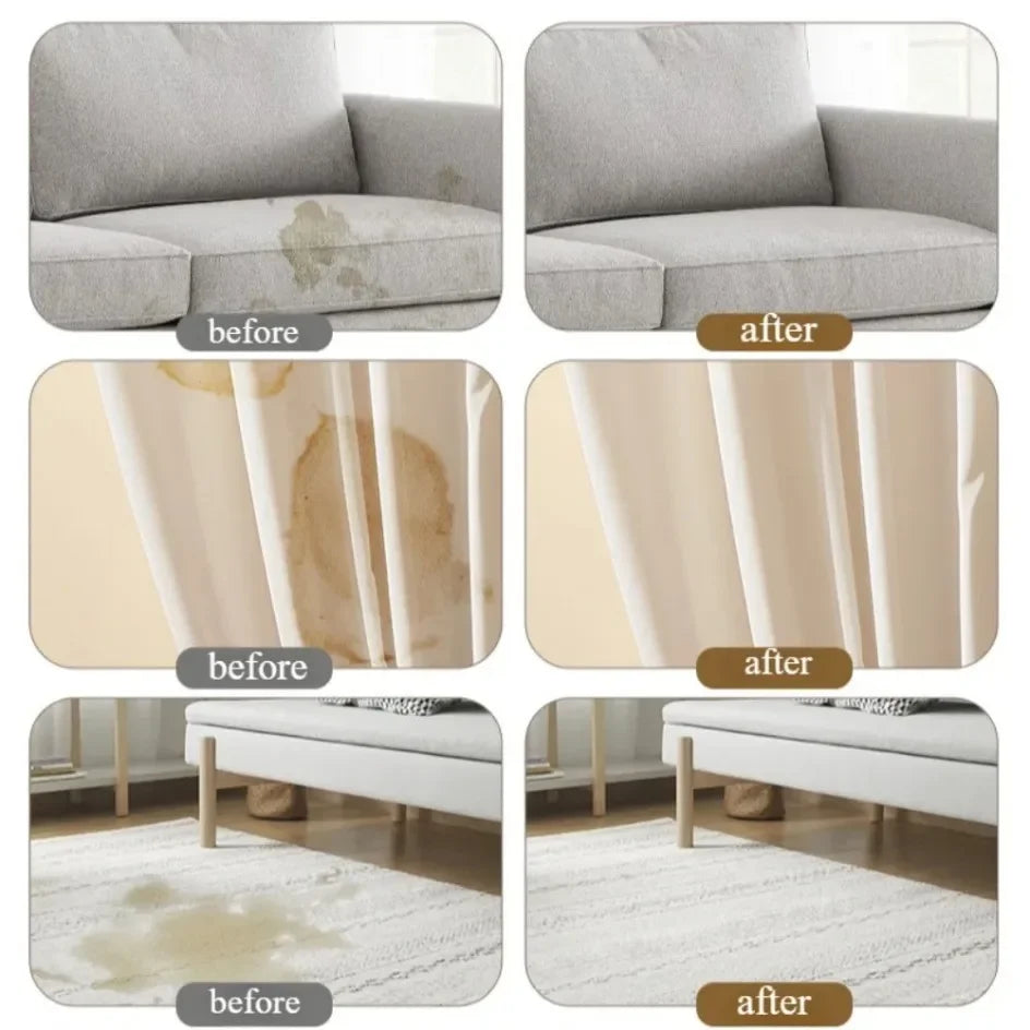 NEW Arrivals Buy 5 Get 5 Free Fabric Sofa Automotive Interior Multi Functional Cleaning Agent Suitable for Carpet Rugs Floor Mats Furniture Sofa Canvas Pillows Clothes Foam Sprayer