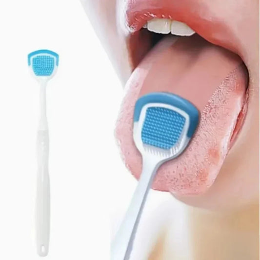 1 Pc Daily Oral Hygiene for Adults Fresh Breath Treatment Tongue Scraper