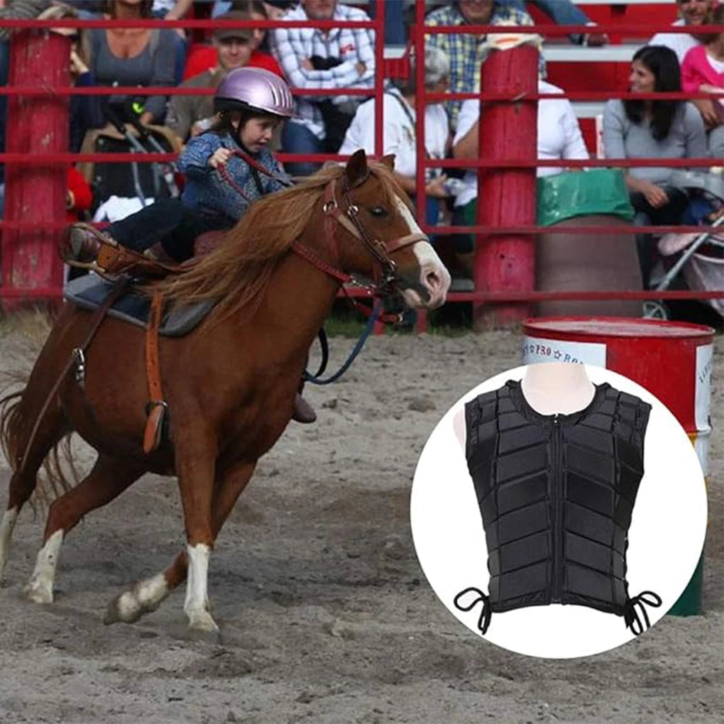 Horse Riding Equestrian Vest Unisex Equestrian Vest Riding Horse Body Protector Outdoor Sports Euqine Equipments