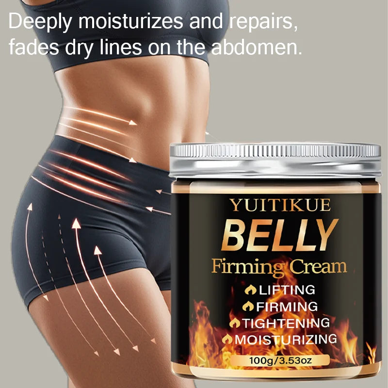 Belly Firming Cream, 100g Lifting Tightening Moisturizing Cream for Tummy Firming & Skin Toning Skin Care Accessories Korean Products