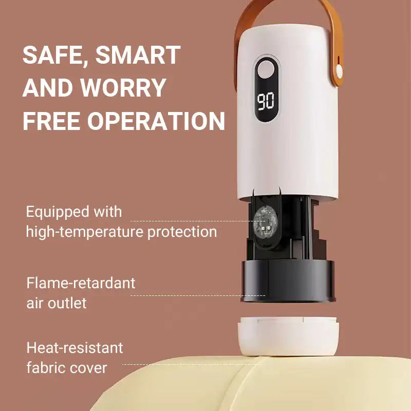 Portable Electric Clothes Dryer - Compact Foldable for Travel, Dorms & Baby Clothes, Fast Drying & Energy Saving Travel Hotels Business Trip Clothing Apparel Accessories