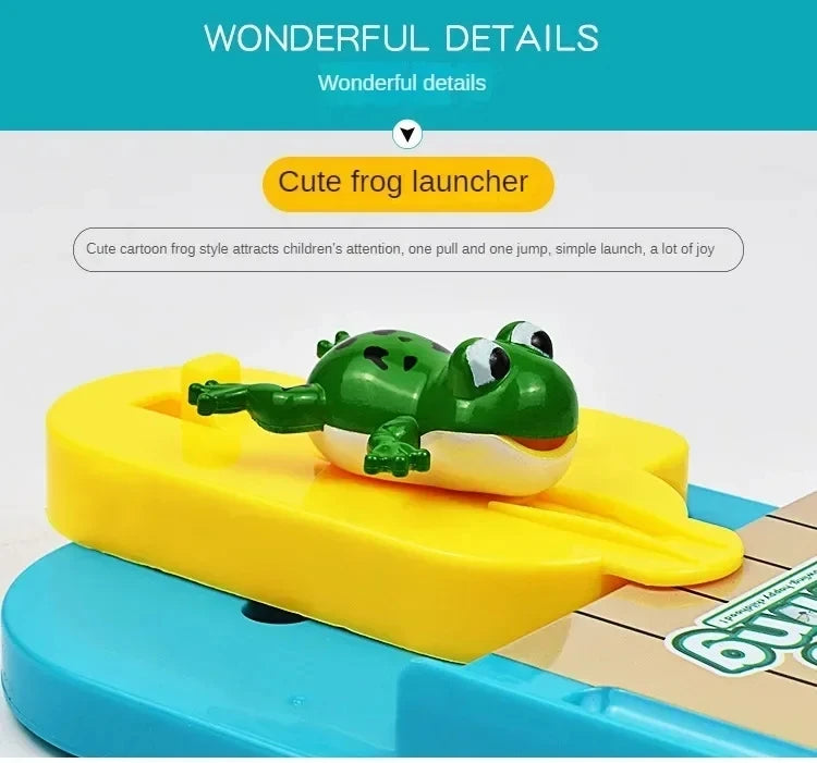 Children Mini Desktop Frog Bowling Game Toy Funny Indoor Parent-Child Interactive Table Sports Game Toy Bowling Educational Gift For Kids