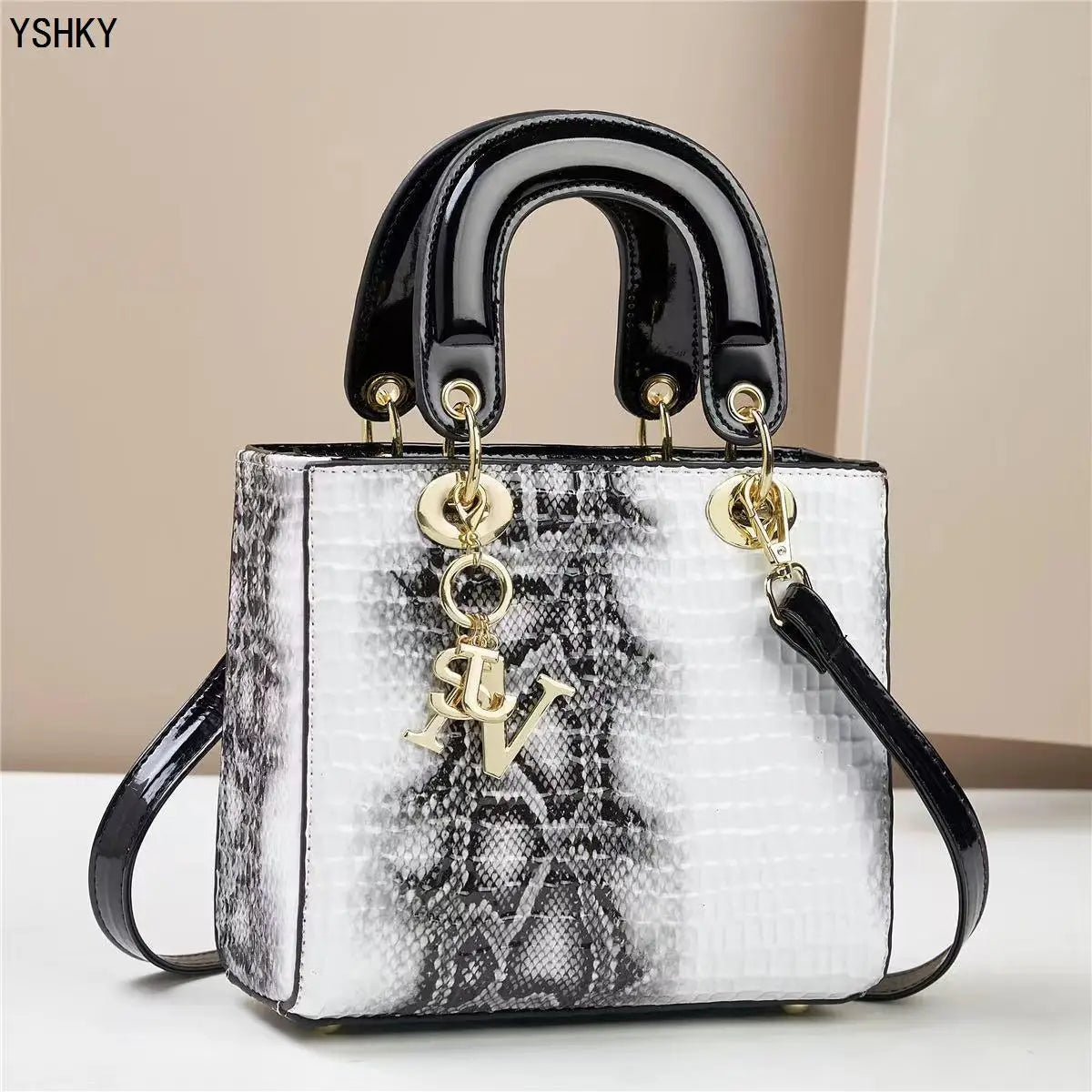 NEW Arrivals 11 Colors/Patterns Women PU Leather Bag Female Shoulder Bag Handbag Luxury Fashion Shoulder Bags Crossbody Luxury Designer Handbags Ladies Luxury Fashion Apparel Accessories