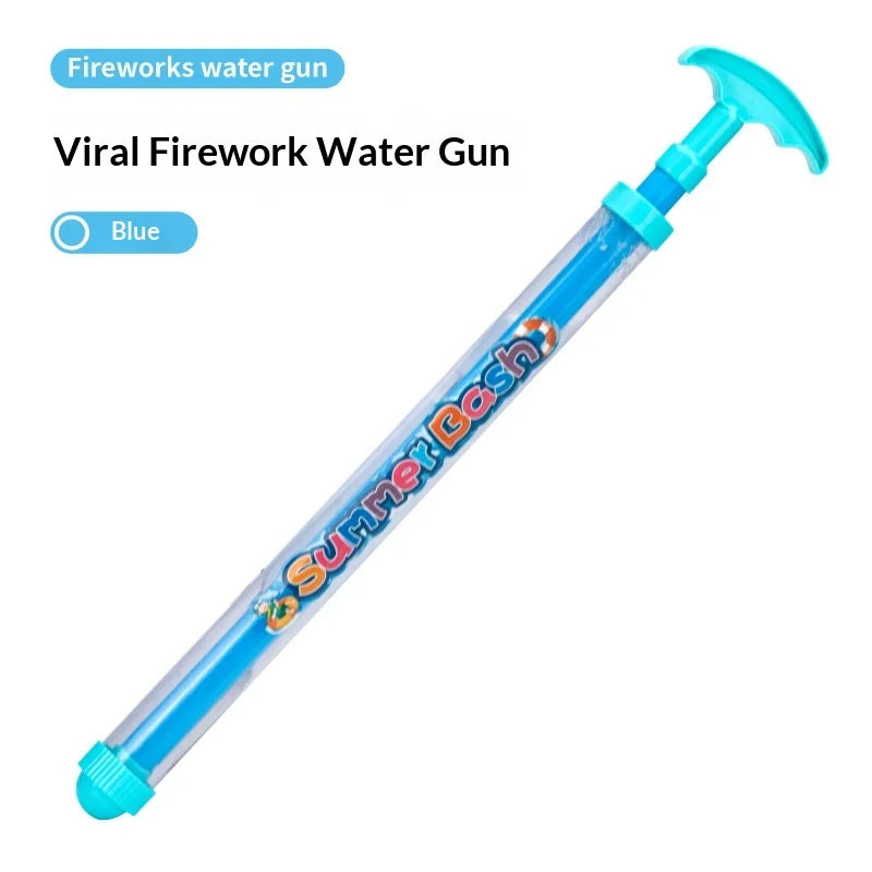 Viral Large Firework Water Gun 360° Sprinkler Pump Action Outdoor Beach Toy for Summer Holidays