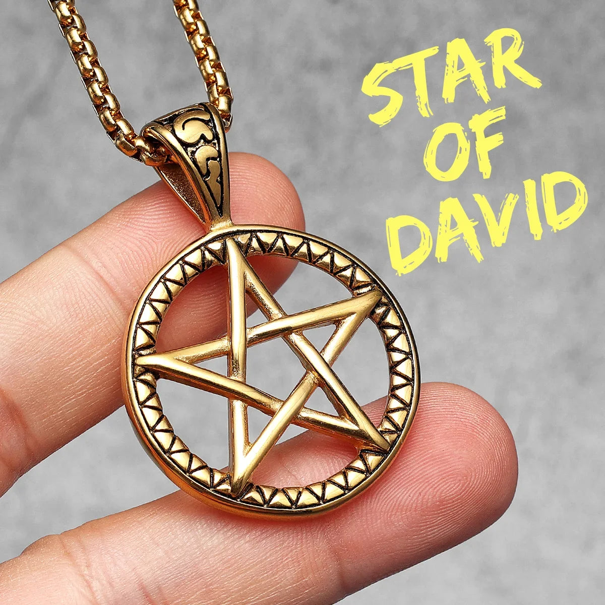 38 Types Illuminati's Masonic Hexagram Salomon Star of David Masonic Stainless Steel Men Necklaces Pendant Chain Punk New in For Women Fashion Secret Society Jewelry Gifts