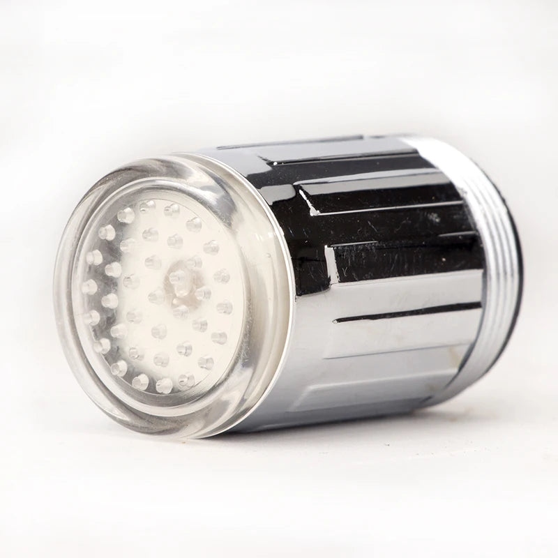 LED Kitchen Faucet Aerators 3-color Sink Faucet Power Shower Light Temperature control Kitchen Tap RGB faucet Shower Head