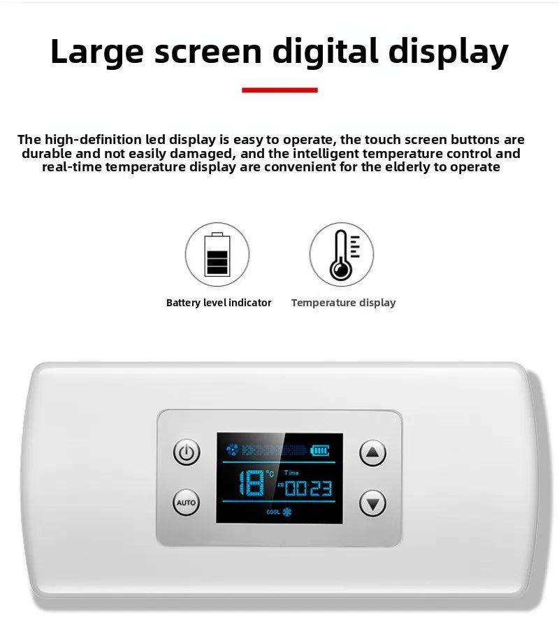 NEW Travel Portable Insulin Cooler Case + Batteries with Digital Temperature Control  for Home Outdoor Car Travel Medicine Refrigerator Pills Case Freezer Health Care Supplies