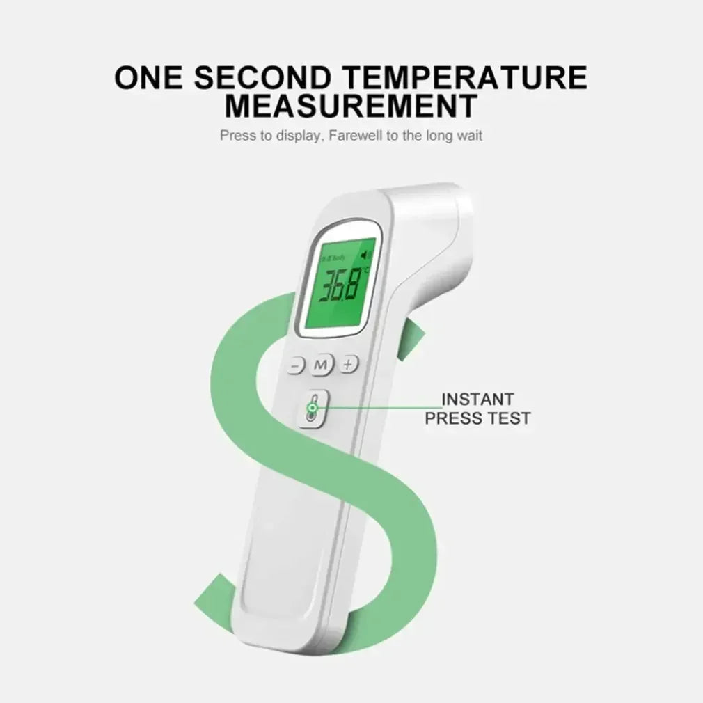 NEW Arrivals Medical Infrared Forehead Thermometer Backlit Digital Non-Contact Laser Household LCD Baby Adult Fever Infant Body Instrument Medical Accessories Devices Health Care Products