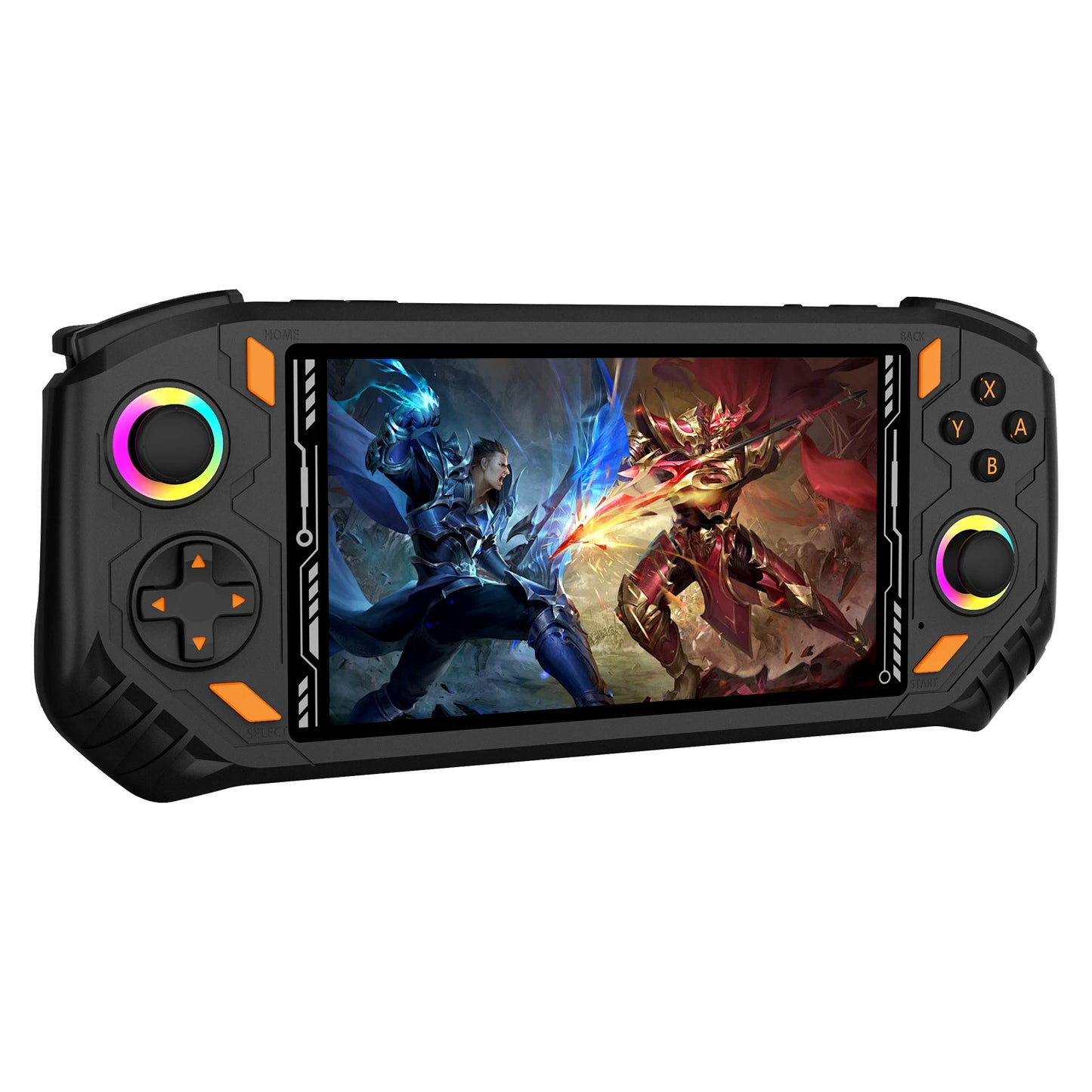 RG52 MINI Handheld Game Console 25 Languages 18.000+ Games EMU-ELEC System 2.4G WI-FI 5.5" IPS Screen 30+ Emulator Potable Retro Games Console Pocket Player Computer PC Gaming Supplies