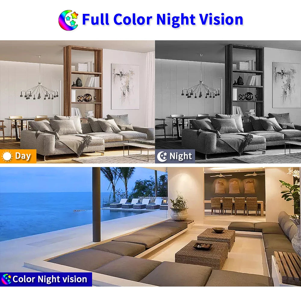 8MP Two Way Audio Camera indoor outdoor Color Night Camera CCTV Video Surveillance Security System 32CH 4K POE NVR Kit