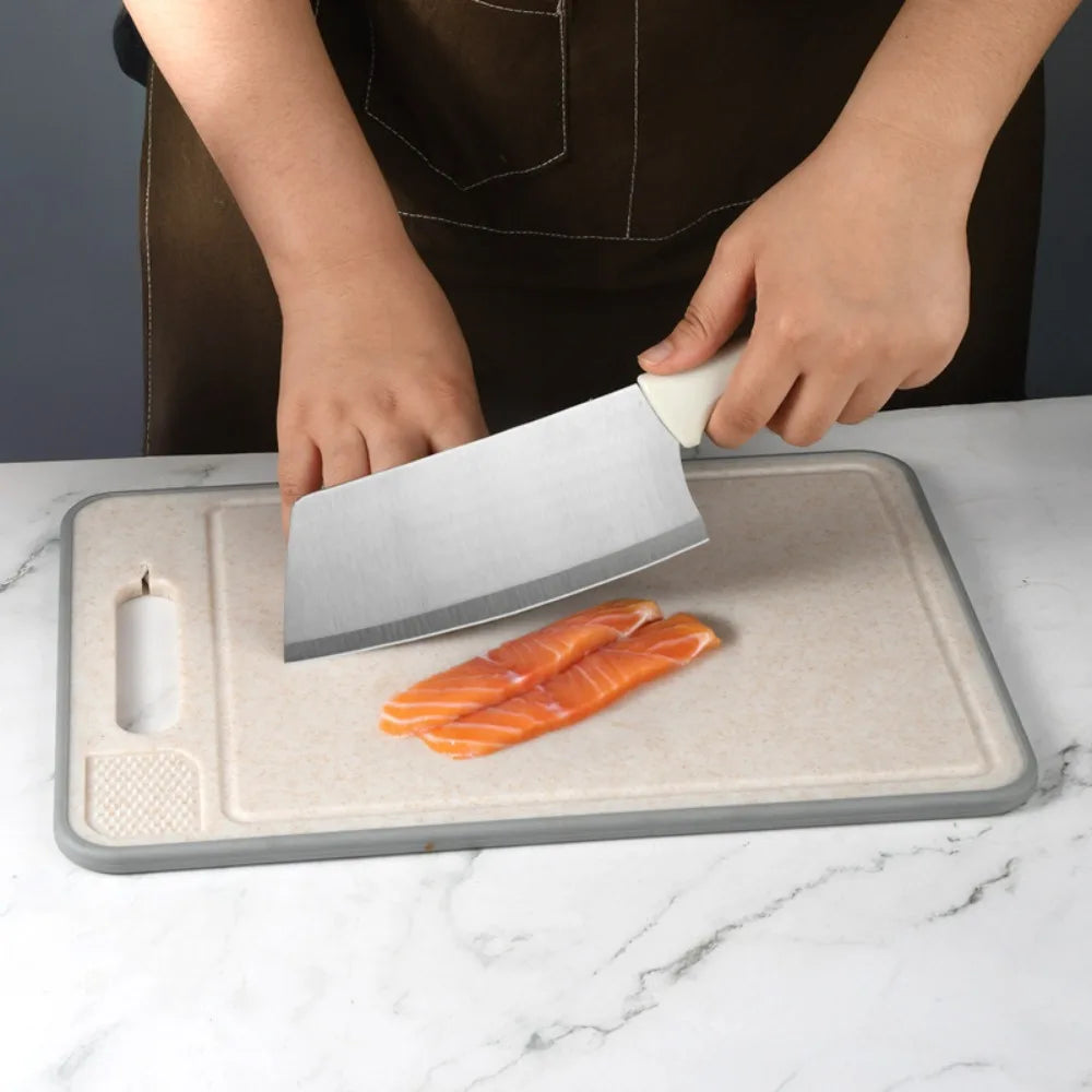 4 in 1 Defrosting Cutting Board Rectangular with Grater Sharpener Chopping Board Double Sided Quick Defrosting Tray Frozen Meat Kitchenware Utensils Tools