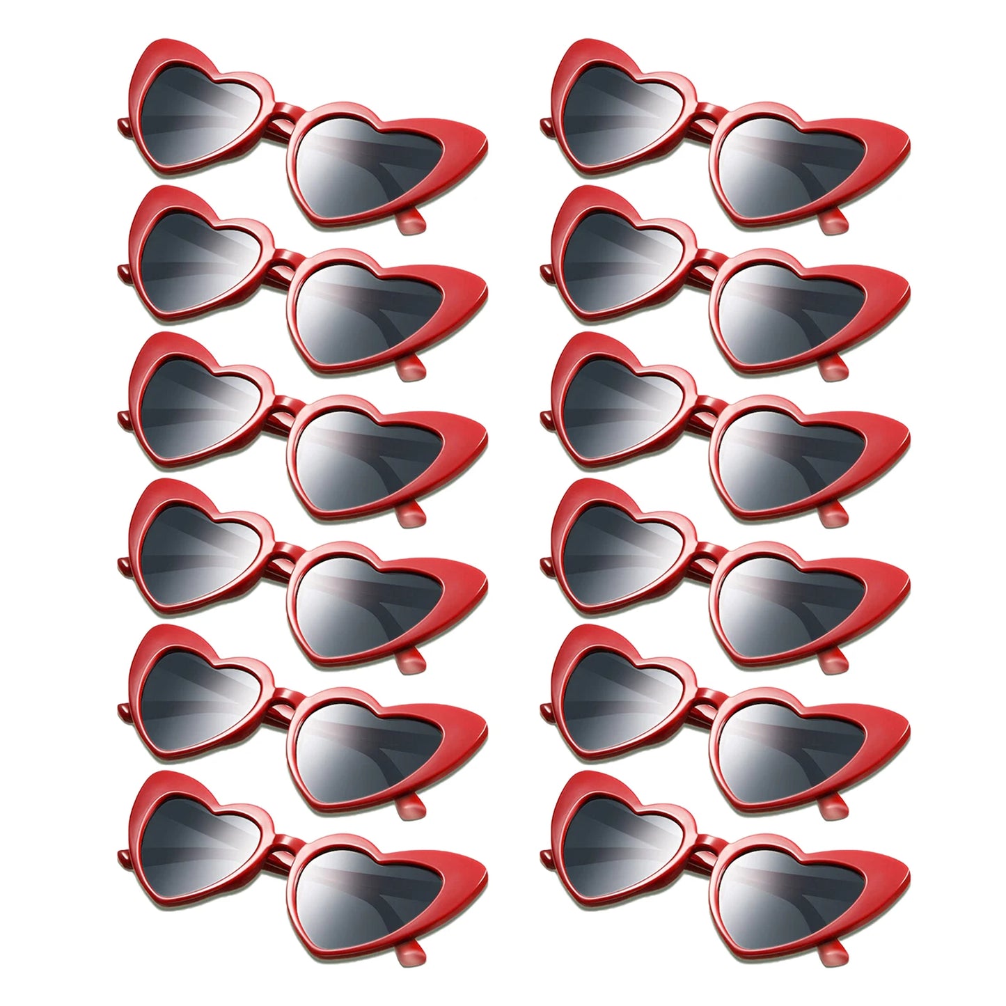 NEW Arrivals 24-48-100PCS Set Wedding Heart Sunglasses Memories for Wedding Guests Wedding Souvenirs Sunglasses Wedding Party Bachelorette Hen Party Accessories