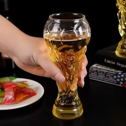 2026 World Cup 5 PCS Set 600ml Creative Football Shaped Beer Mug Large Capacity Unique Bar Pub Night Club Hotels Restaurants Collectible Glass for Drinks Gift for Soccer Fans Drinkware Barware Accessories