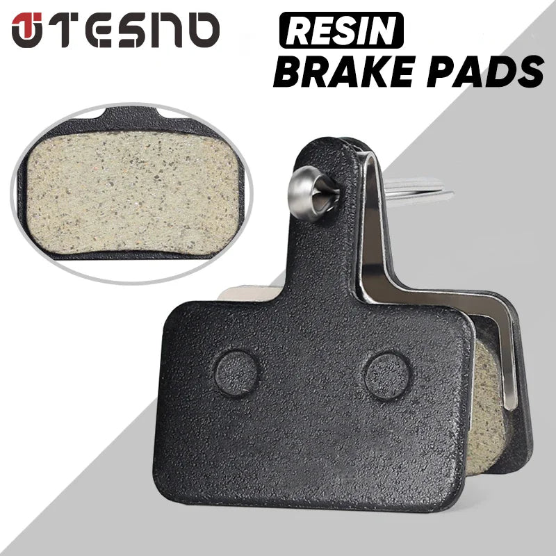 8 Pairs Set Bike Resin Disc Brake Pads - Wear-Resistant Hydraulic Brake Pads Compatible with SHIMANO B01S/B03S/B05S MTB Parts Bicycle Accessories Sport Tools