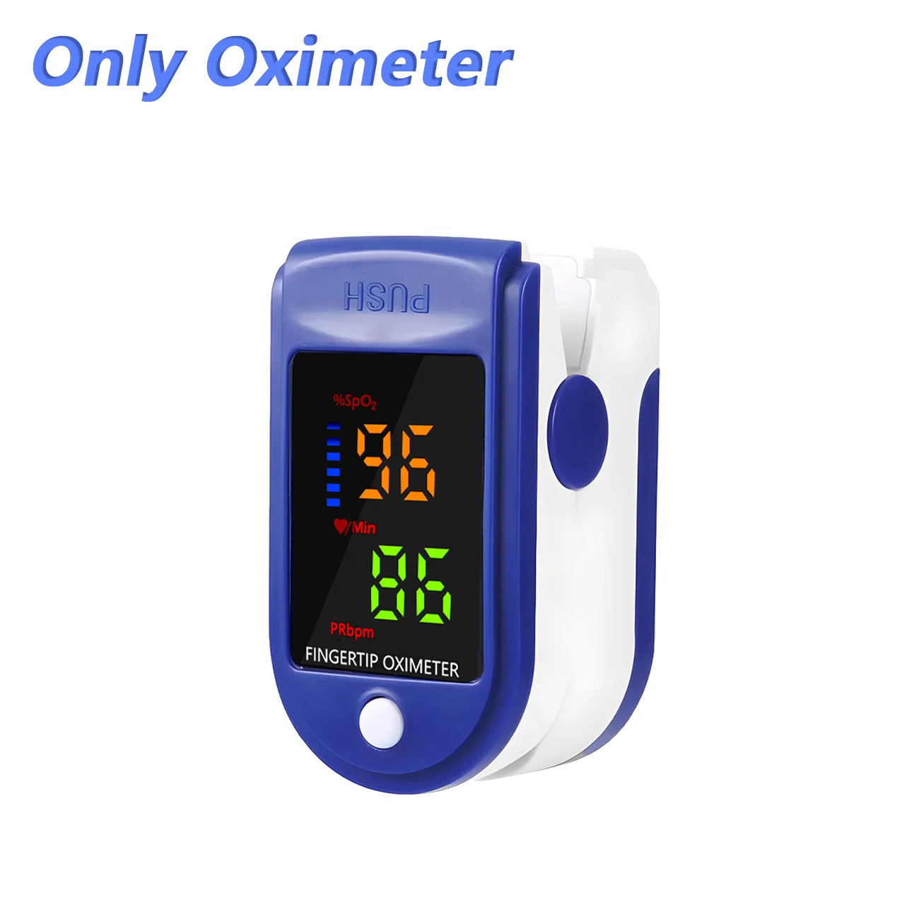 2 PCS Set Medical Infrared Thermometer Digital Non-Contact Body Thermometer for Child Adult Fever Measure Tool Or LED Mini Pulse Oximeter Health Care Supplies