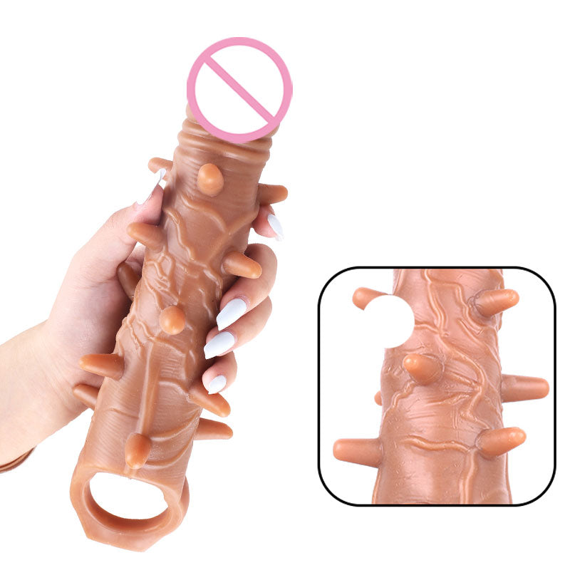 Penis Extender Sex tooys for Man Vibrator Sex Toys 18 Segurears Erection Ring for Men Men's Special Condom Cock Sleeve for Penis