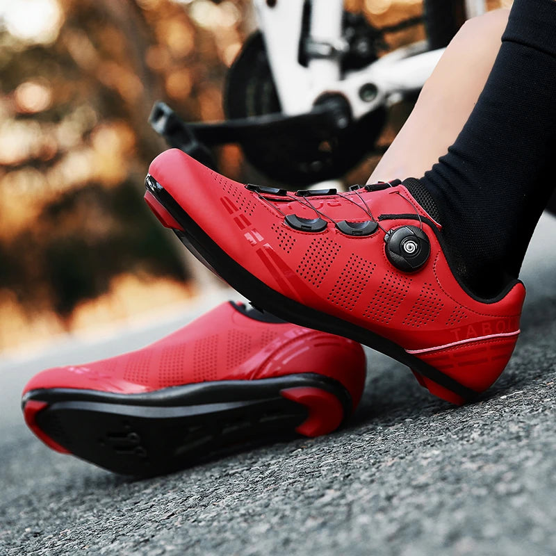 Cycling Shoes Road Bike Men Racing Contest Self-Locking Speed Bicycle Sneakers Women Speed Cleats Cycling Footwear