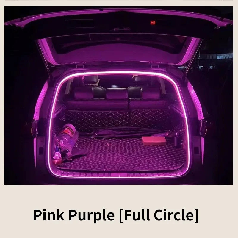 2-4M Car Trunk Sensor Lights, Automatic Induction Lights, LED Lights with Tailgate Lights, Car Reading lights, and Interior Lights