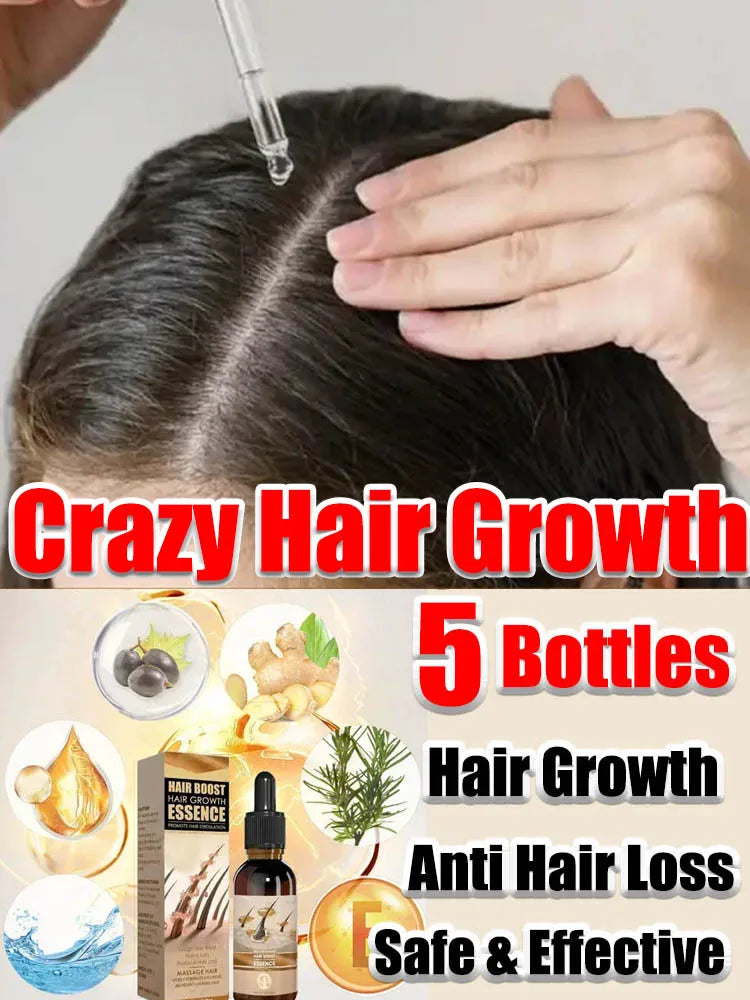 Buy 10 Get 12 Free Hair Growth Oil Products for Man Women Fast Regrowth Effective Baldness Repair Hereditary Anti Hair Loss Treatment Hair Care Sets