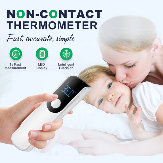 Forehead Digital Thermometer Non Contact Infrared Medical Thermometer Body Temperature Fever Measure Tool for Baby Adults
