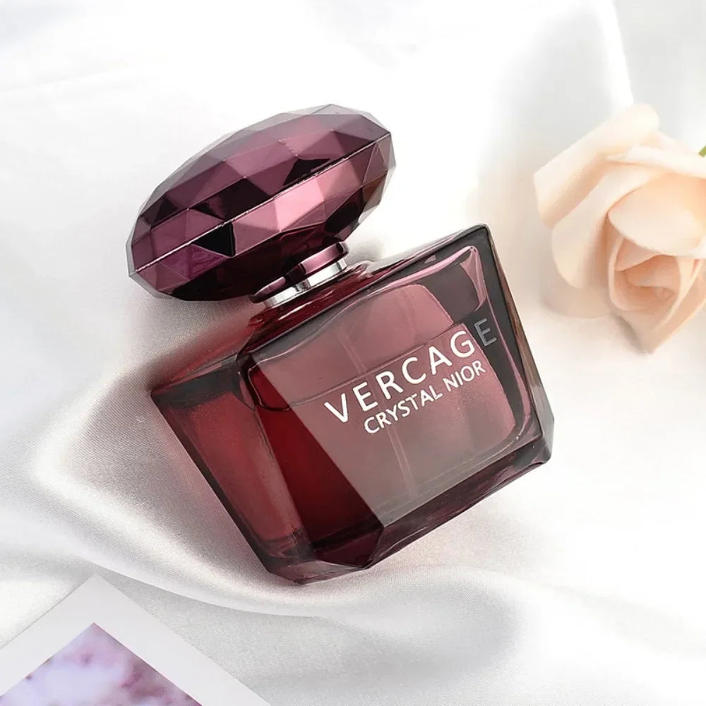 50ML Versace Osmanthus Peony and Pomegranate Fragrance Perfume for Women Crystal Diamond Series Light and Elegant Scent Parfum