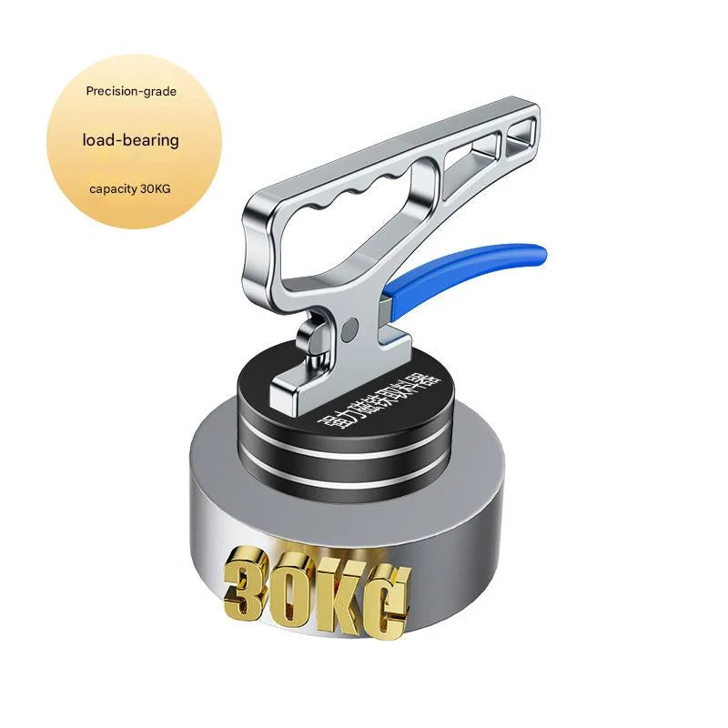 NEW 30/60KG Load Strong Magnets Suction Cup Magnetic Force Material Pickups Laser Cutting Portable Lifters Steel Mold Handling Tools Heavy Duty Supplies