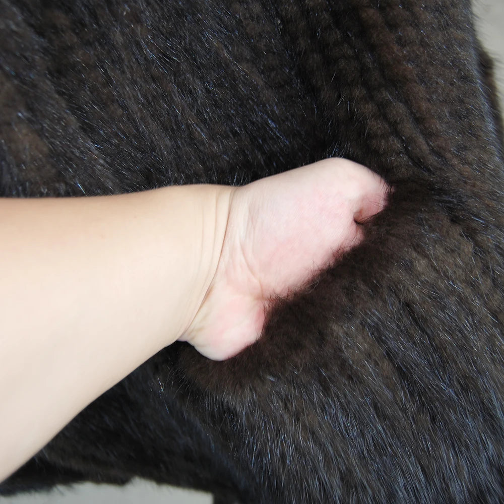 NEW Arrivals 10 Colors Luxury Winter Real Natural Mink Fur 180CM-58CM Scarf Lady 100% Natural Real Mink Fur Shawl Women Knitted Real Mink Fur Pashmina Scarves Girls Ladies Luxury Fashion Apparel Accessories Clothing Supplies