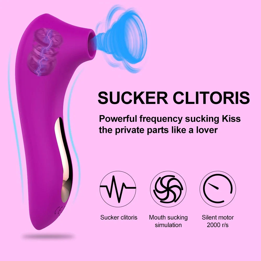 Woman Sex Clitoral Toy Mini G-spot Tongue Licking Sucking Vibrator Clitoris Sucker Pussy Dildo Fidget Toys Sex Toys for Girls 18+