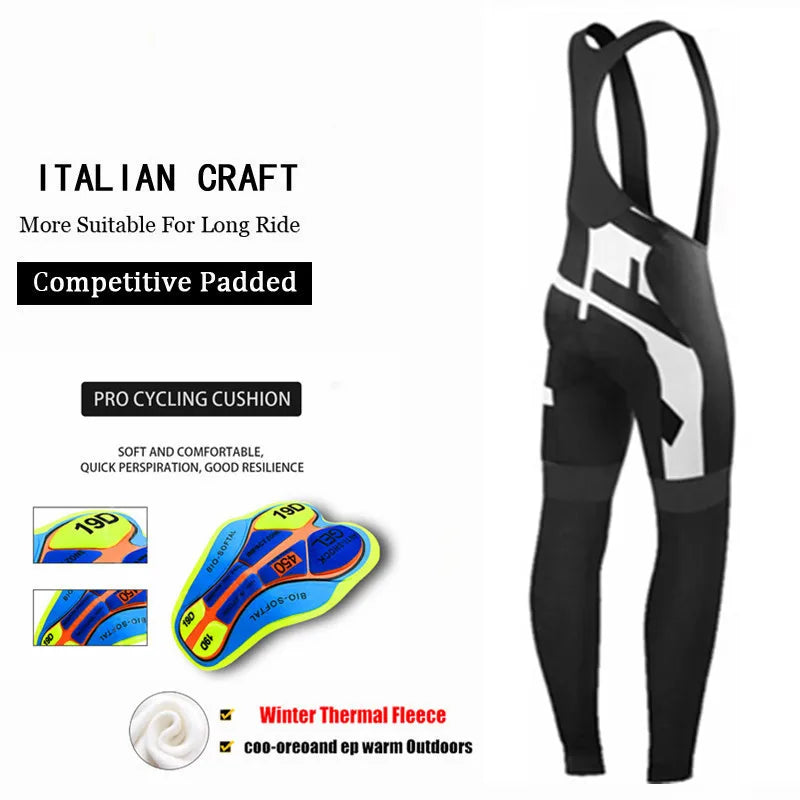 NEW Arrivals S-4XL 5 Options Cashmere Leggings Women Man Team Cycling Trousers Winter Thermal Mountain Bike Pants Bicycle Tights Cool Max 19D Gel Pad Keep Warm Women Men Sports Apparel Supplies