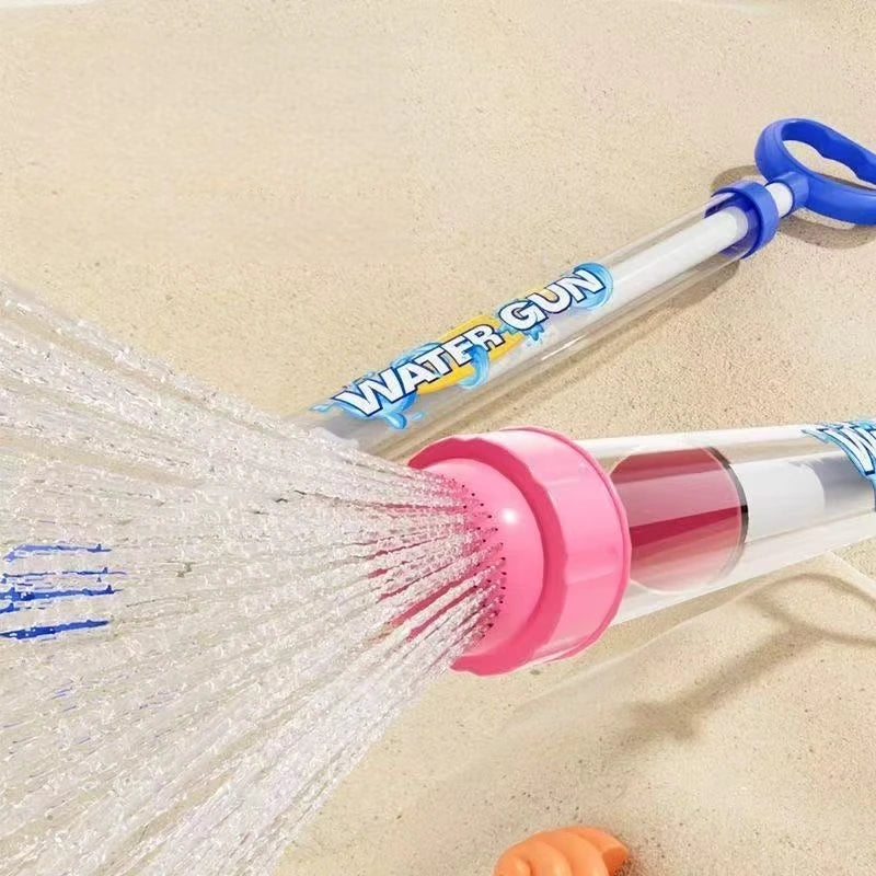 Summer Vacation Water Games Fireworks Water Gun, Water God Tool Beach Small Water Spray Pulling Fireworks Water Gun Children Drifting Play Gift Toys