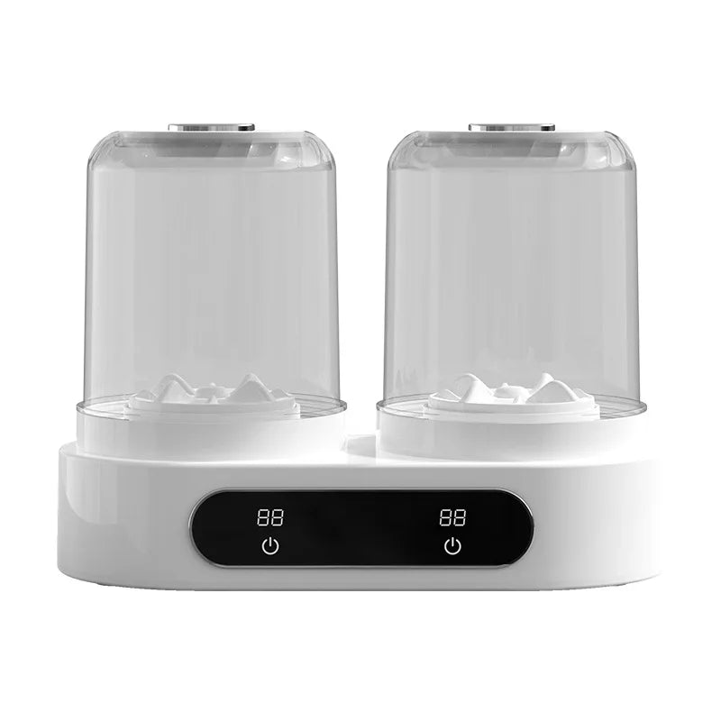 Double Cup Washing Machine for Underwear and Socks, Babies Clothes, Mini Laundry Cup, No Installation Needed, Small and Portable Home Indoor Outdoor Travel Camping Washing Machine