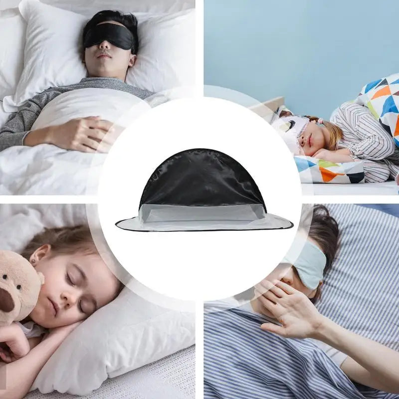NEW Arrivals Light Blocking Head Tent Portable Sleeping Tents Foldable Lightweight And Breathable Promotes Better Sleep By Reducing Light Relaxing Accessories