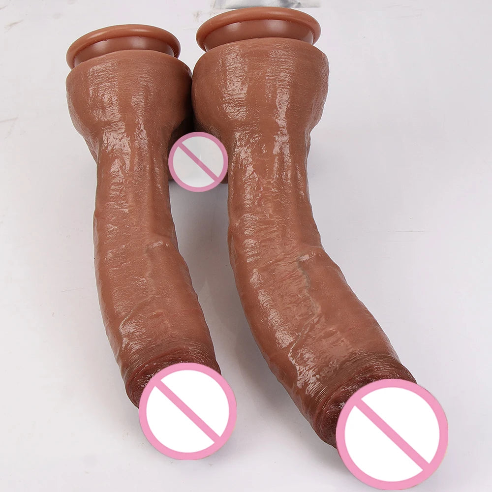 7CM THICK  Diam Big Dildo Realistic Silicone Penis Soft Huge Dick Strap On Suction Cup Anal Sex Toys For Women Masturbation Adult Cock