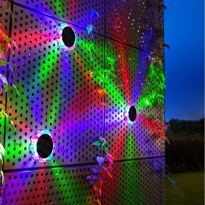 Solar Wall Sconce and Walkway LED Wall Mounted Lights 4 modes Exterior Light Fixture For Garden Patio Yard Deck Fence Garage Outdoor Light