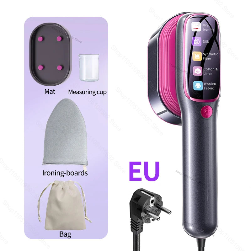 Fabric Professional Press Board Iron Machine with Home Vertical Steam Iron Handheld Garment Steamer Portable for Clothes Fast Heating Travel Business Trip Steam iron