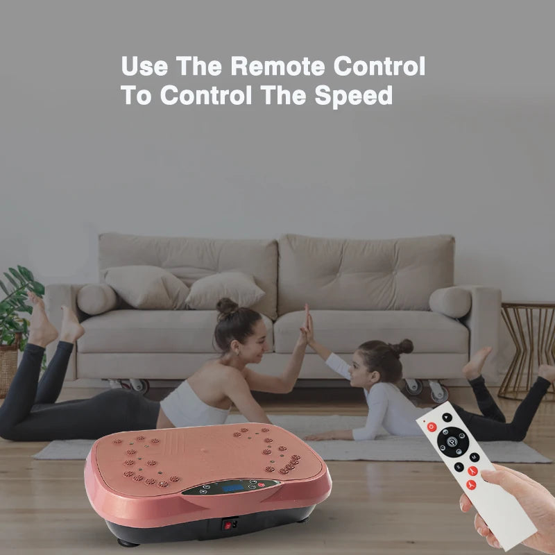 NEW Arrivals High Quality Vibration Plate Women Men Exercise Machine Whole Body Yoga Workout Vibration Fitness Platform Home Training Equipment for Weight Loss Toning