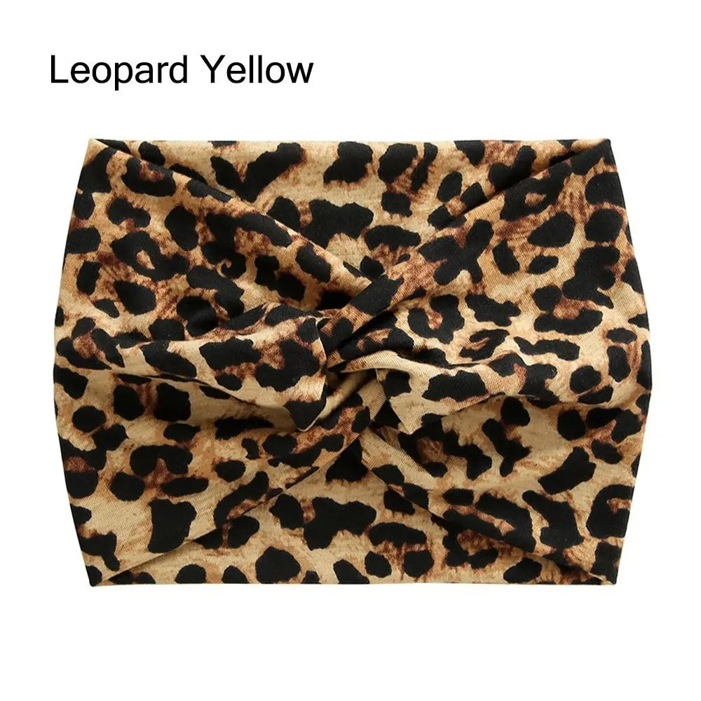 NEW Arrivals 29 Colors/Patterns Sports Bohemian Wide Cotton Stretch Headbands Women Headwrap Yoga Hair Bands Headwear Bandana Twisted Wide Headbands Hair Accessories