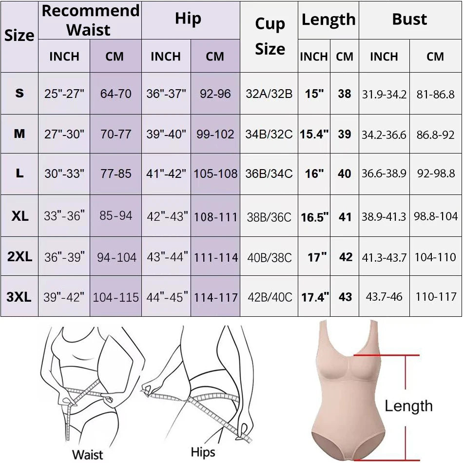 V Neck Spaghetti Strap Bodysuits Compression Body Suits Open Crotch Shapewear Slimming Body Shaper Smooth Out Bodysuit